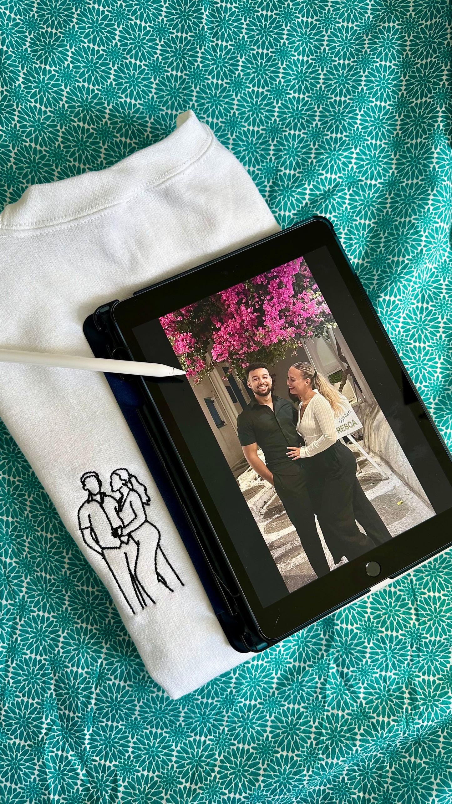 Sweat à capuche Couple