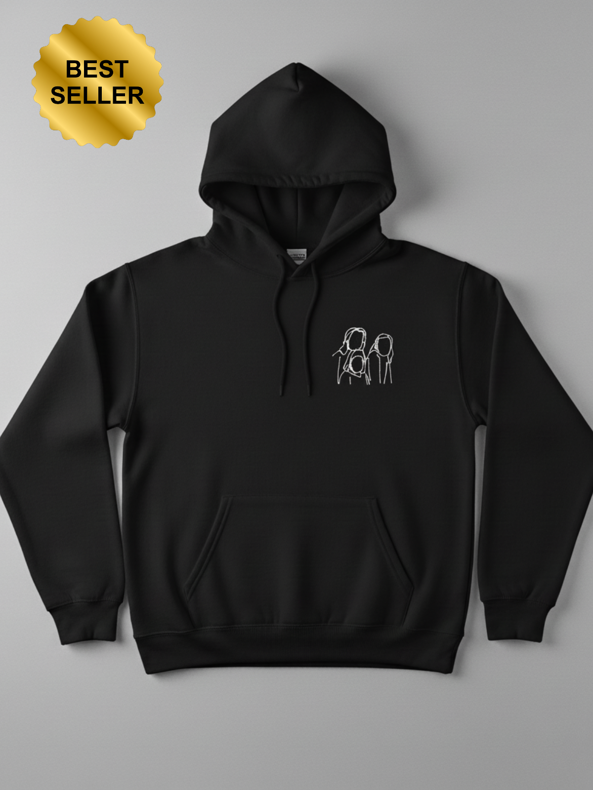 Sweat à capuche Famille