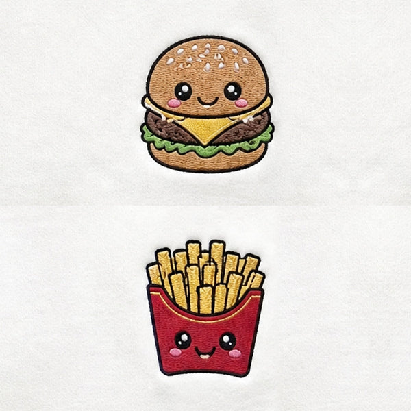 Dúo Hamburguesa y patatas
