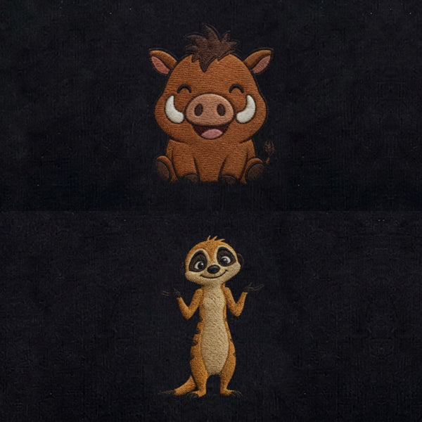 Dúo Facóquero y Suricata