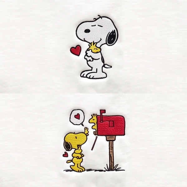 Dúo Snoopy y Woodstock