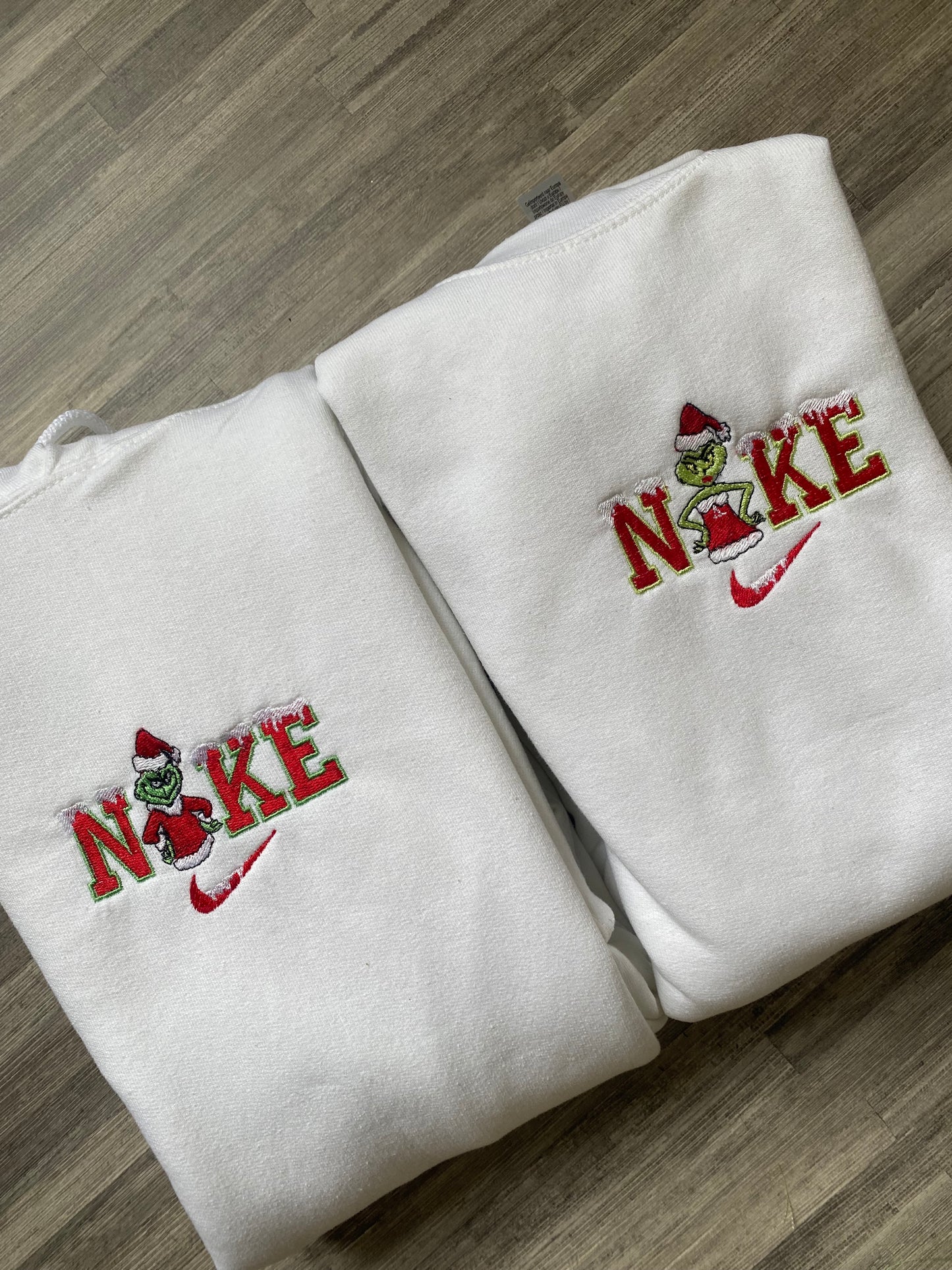 DUO GRINCH SWEATS À CAPUCHES