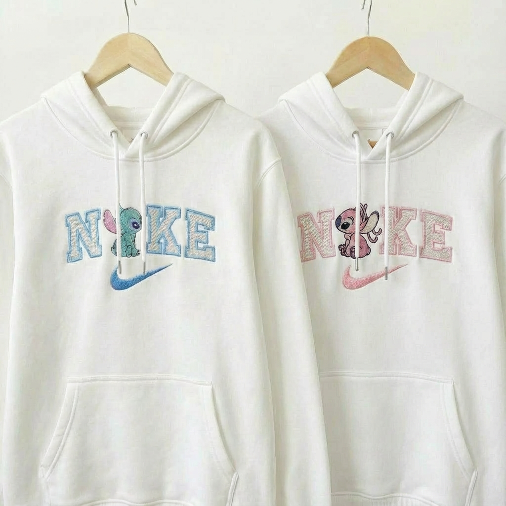 DUO STITCH SWEATS À CAPUCHES