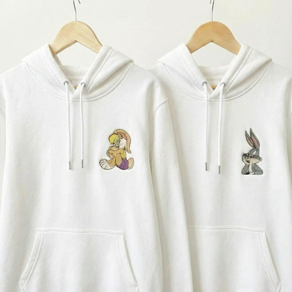 DUO SWEAT À CAPUCHE LOLA & BUGS BUNNY