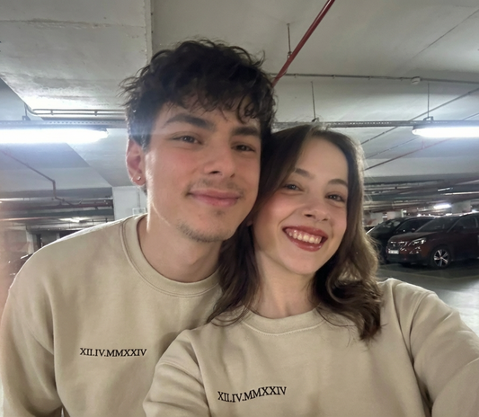 Pull Date chiffres romains