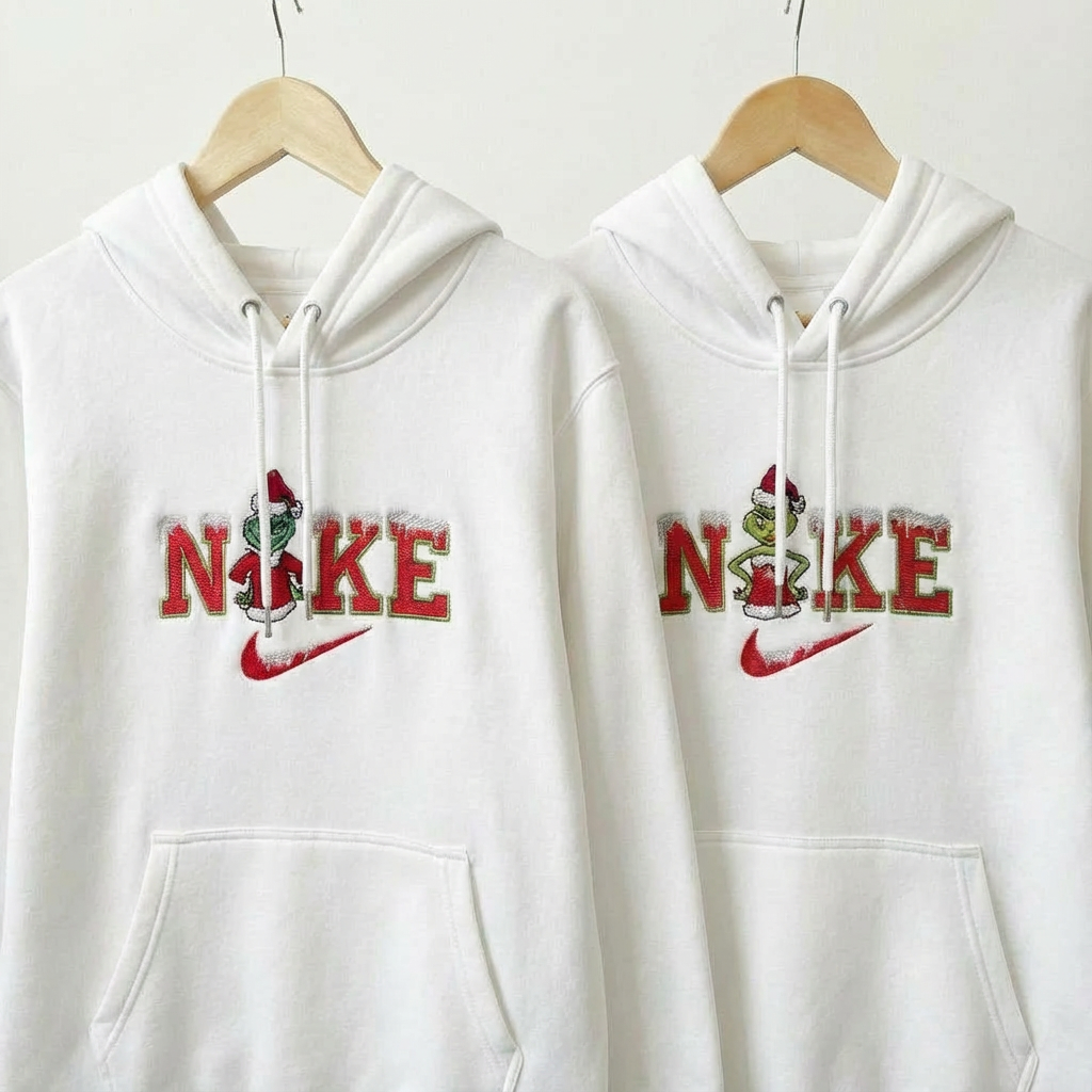 DUO GRINCH SWEATS À CAPUCHES