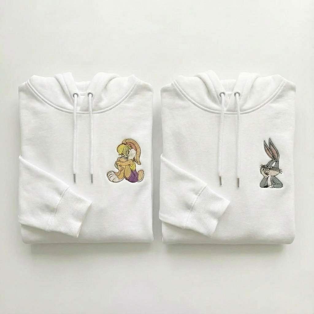 DUO SWEAT À CAPUCHE LOLA & BUGS BUNNY