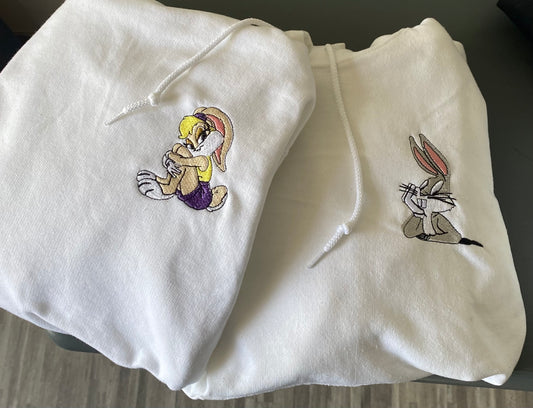 DUO SWEAT À CAPUCHE LOLA & BUGS BUNNY
