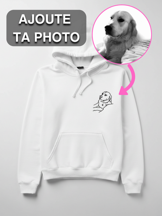 Sweat à capuche Animal