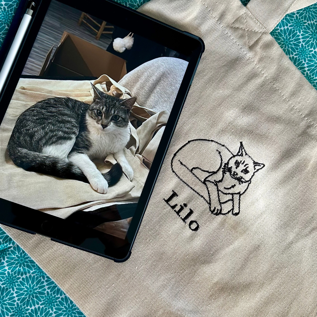TOTE BAG OUTLINE