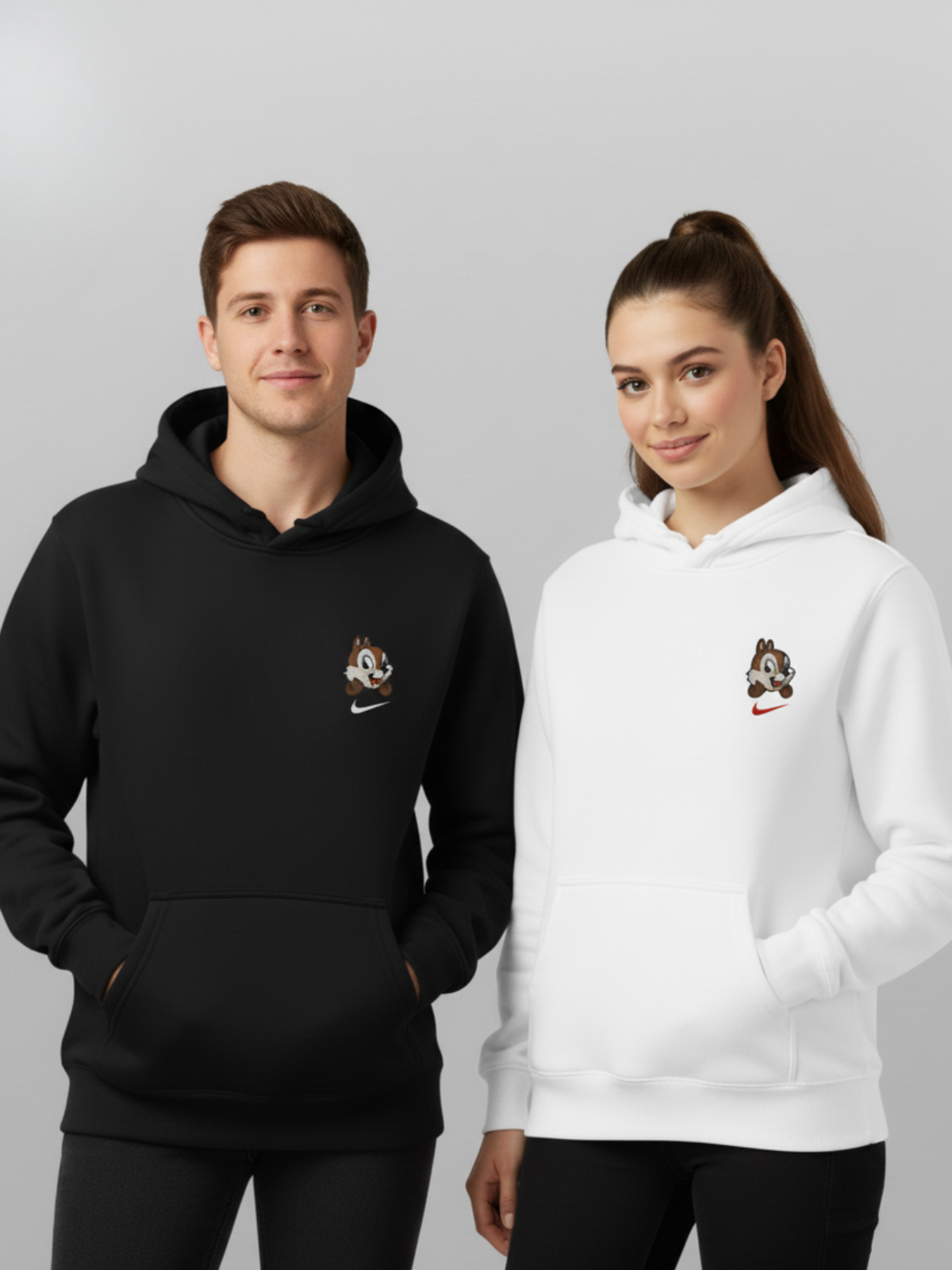 DUO TIC ET TAC SWEATS À CAPUCHES