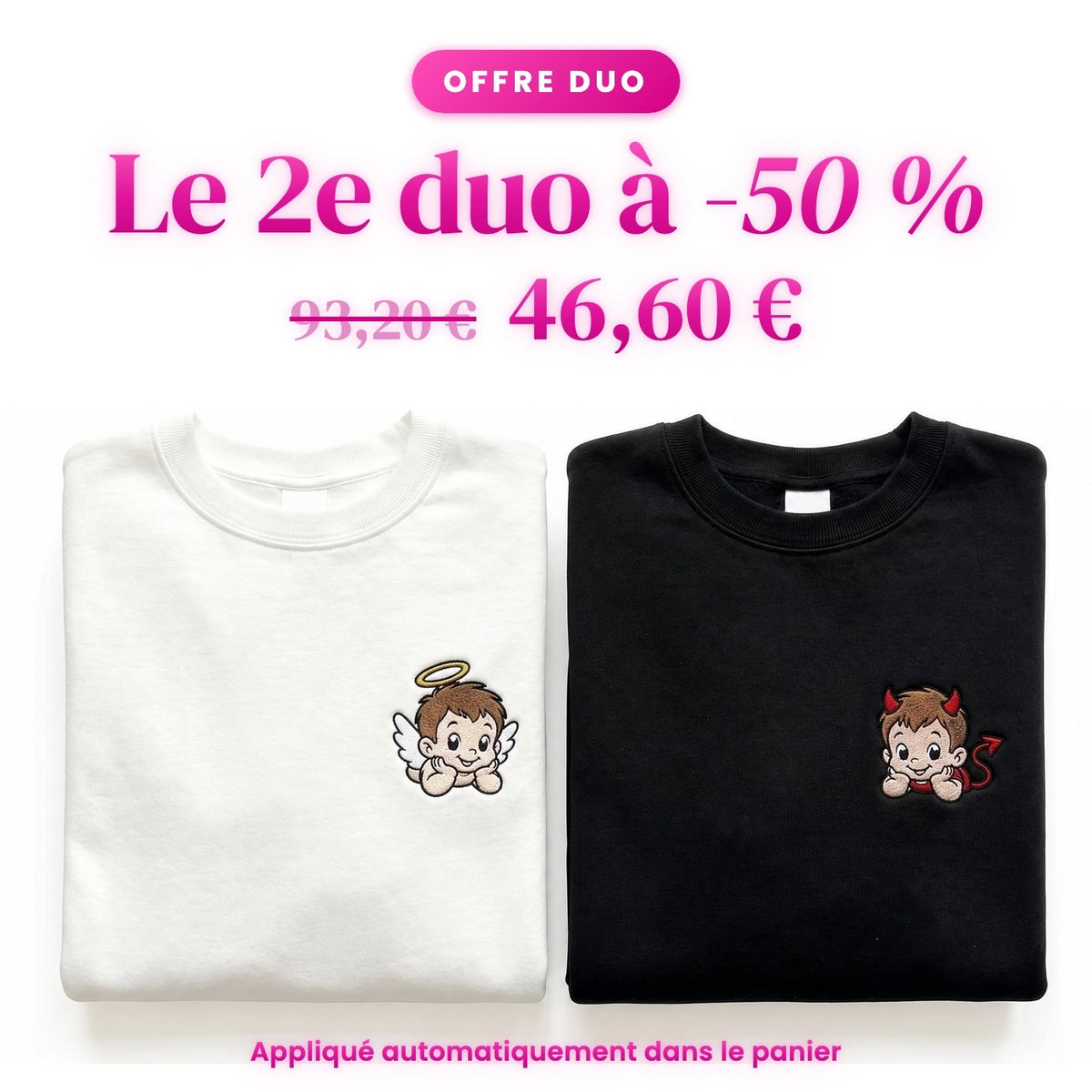Duo Ange et Démon : le 2e duo à -50 %