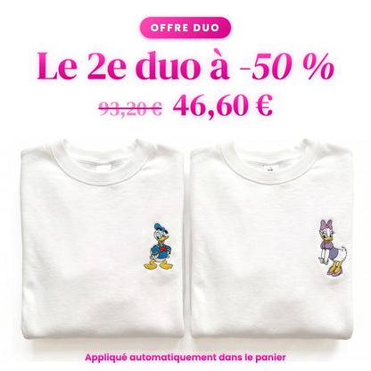 Duo Donald et Daisy : le 2e duo à -50 %