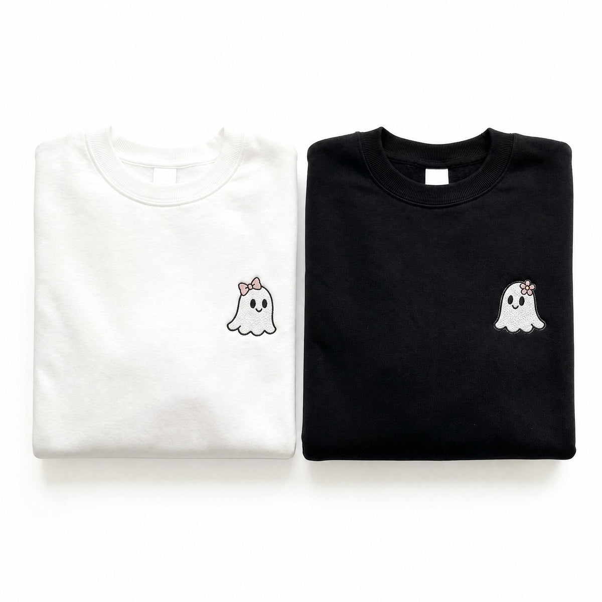 Duo Fantômes : vêtements brodés assortis