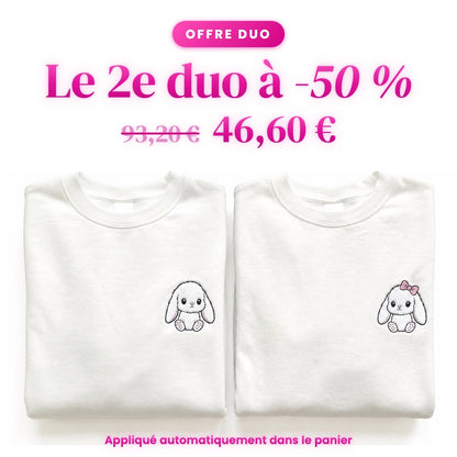 Duo Lapin et lapine : le 2e duo à -50 %