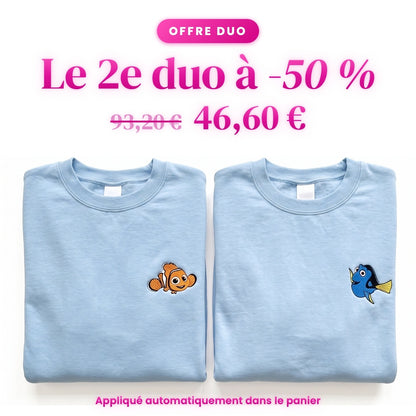 Duo Nemo et Dory : le 2e duo à -50 %
