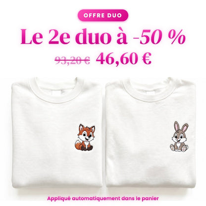 Duo Renard et lapin : le 2e duo à -50 %
