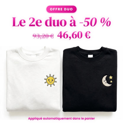 Duo Soleil et Lune : le 2e duo à -50 %