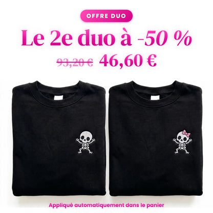 Duo Squelettes jusqu'à la mort : le 2e duo à -50 %