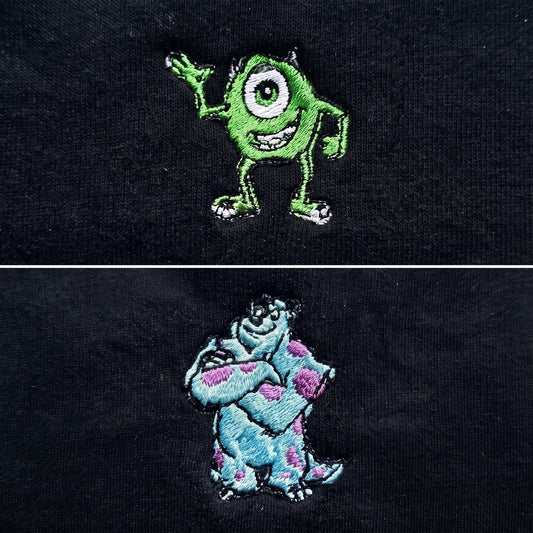 Duo Sulli et Bob : broderie de près