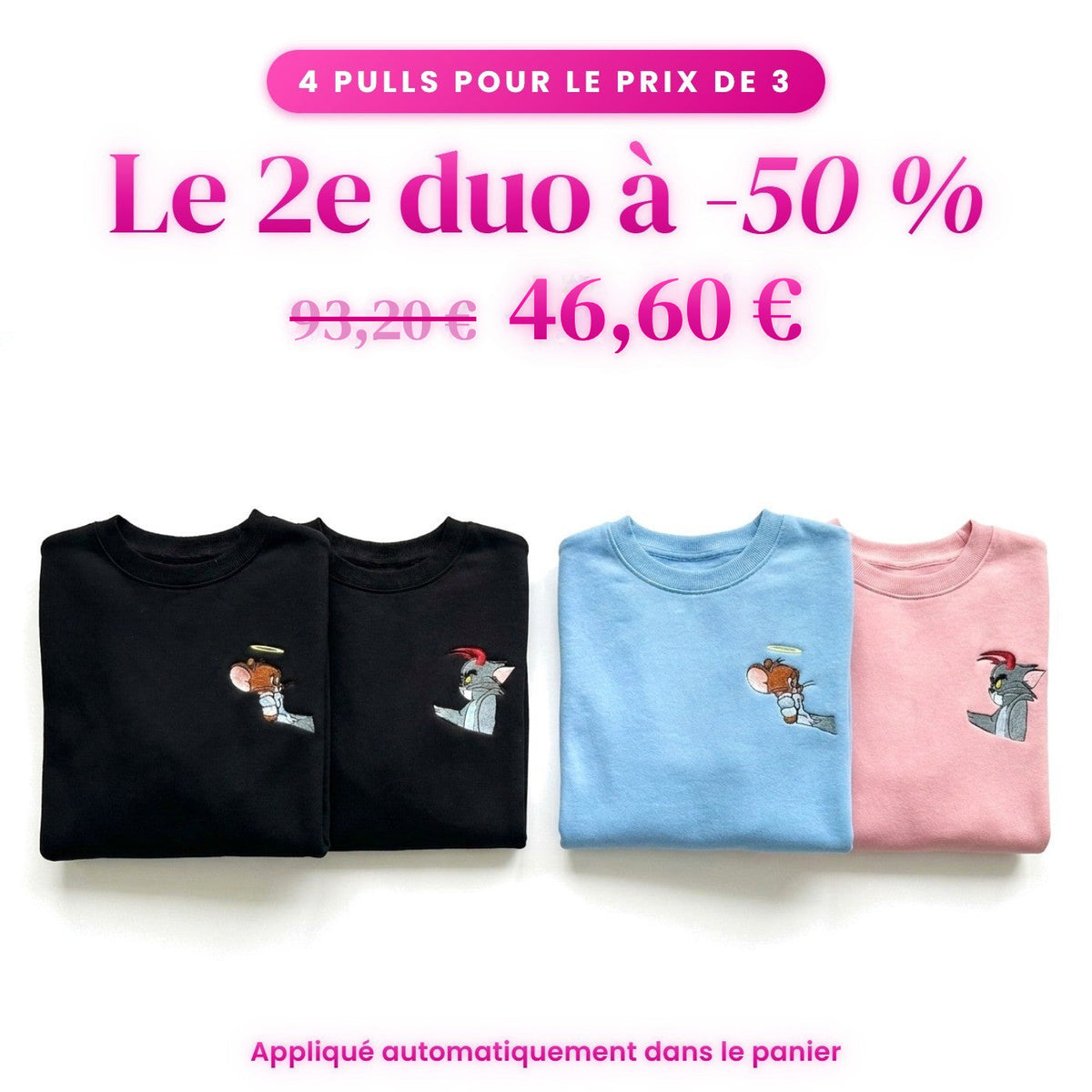 Duo Tom et Jerry : le 2e duo à -50 %