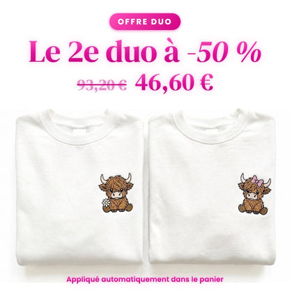 Duo Vaches highland : le 2e duo à -50 %
