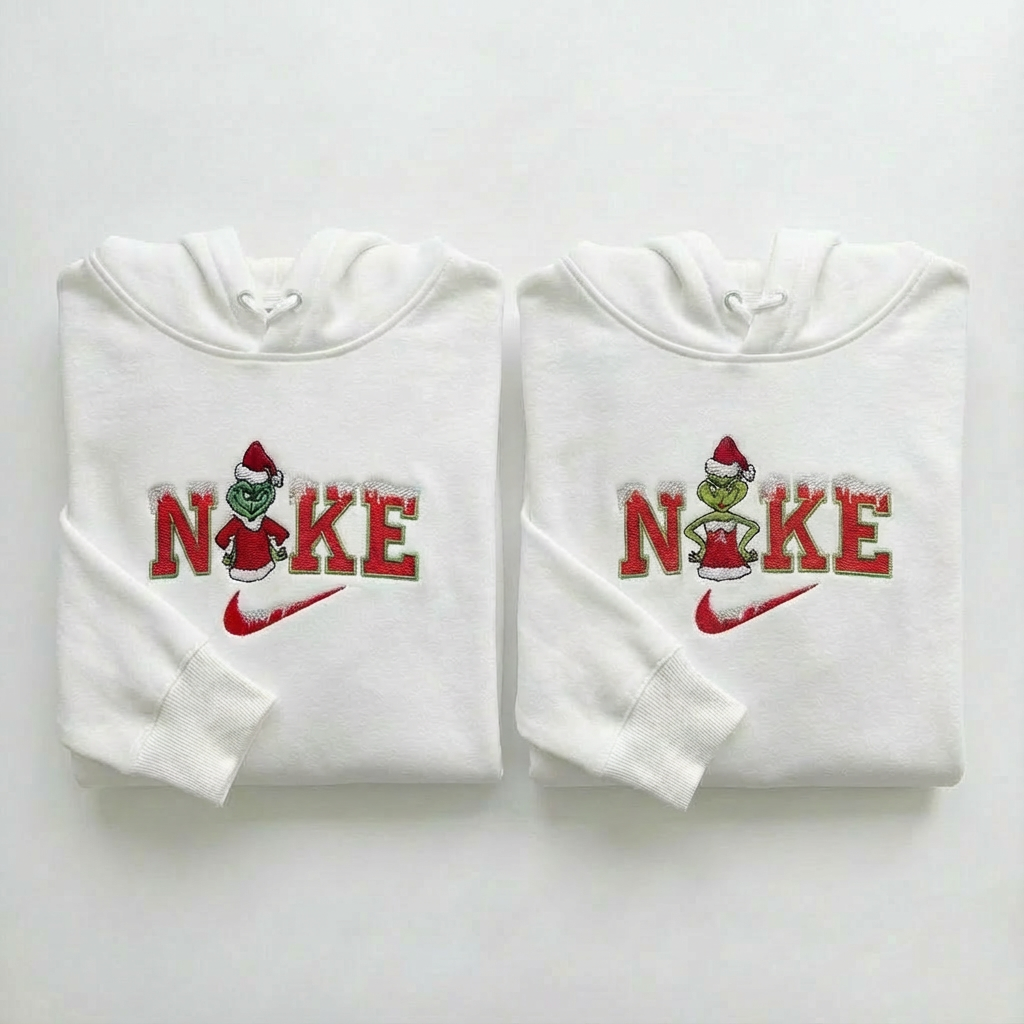 DUO GRINCH SWEATS À CAPUCHES