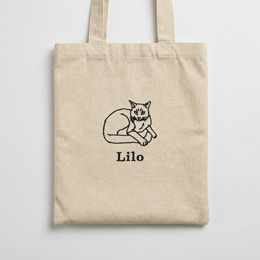 TOTE BAG OUTLINE